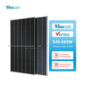 700W Tsm-Neg21C.20 Bificial Dual Glass Pv Module Solar Panels for Solar Power System