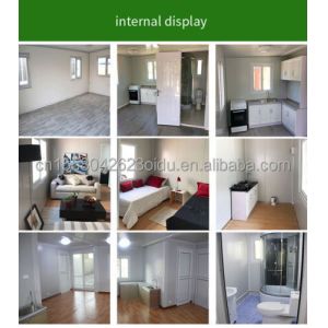 Foldable Prefab Container Homes with Modern Design Style and Aluminum Alloy