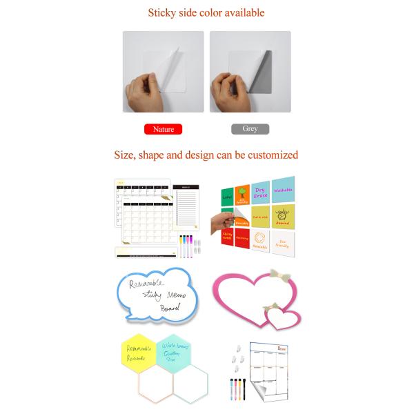 Cute Design Removable Dry Erase To Do List Whiteboard
