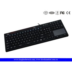 Backlight 106 Keys Waterproof Silicone USB Keyboard Lightweight