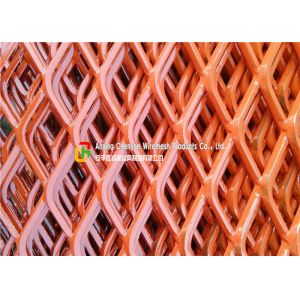 Cheap Highway Guardrail Expanding Mesh Sheets , Sports Venues Expanded Wire Mesh Fence for sale