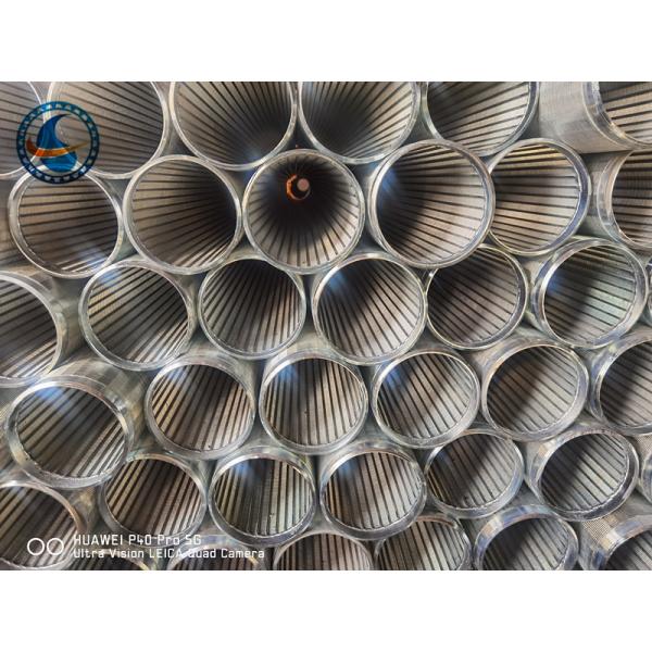 Quality 6-5/8" Low Carbon Galvanized Johnson Wire Screen With Customizable Sample wholesale