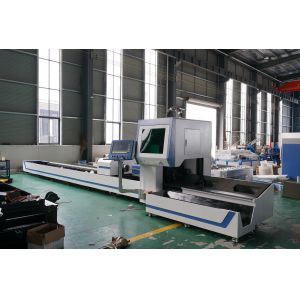 Bevel 2kw CNC Tube Laser Cutting Machine 6020 150*150mm