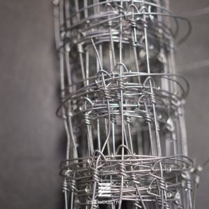 High Tensile Galvanized Steel Wire Mesh Fence Rolls Fix 18-208-15 100m