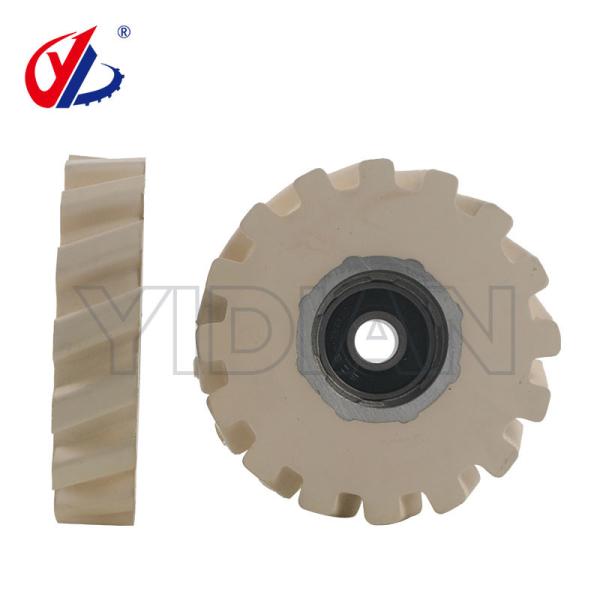 Quality φ65*φ8*14mm Rubber Pressure Roller Wheels For NANXING Edge Banding Machine wholesale