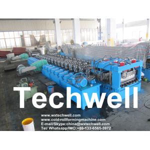 Steel Silo Wall Sheet Corrugated Roll Forming Machine for Silo Side Panel