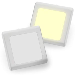 Plug in Led Night Light, Automatic Dusk to Dawn Photocell Sensor Plug-in Night