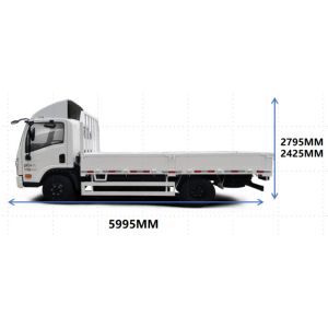 4.5T 4.15 Meter Single Row Pure Electric Cargo Van EV Fence Transport Vehicle 80