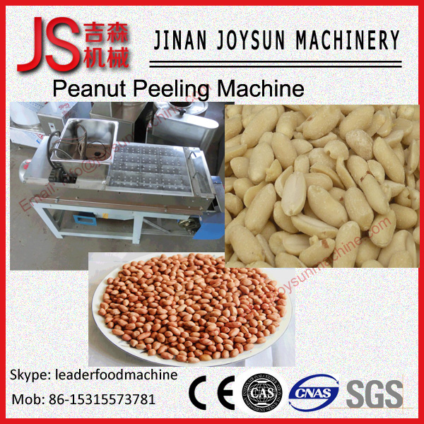Quality Silver Stainless Steel Peanut Peeling Machine To Squeez Almond Skin wholesale