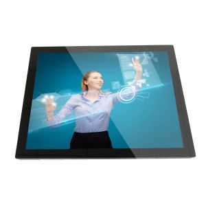 High Resolution Capacitive Industrial Touch Screen Monitor 19'' IP65 Front Panel