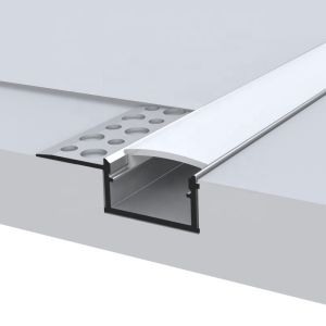 Light Strip Recessed LED Channel Drywall Trimless Silver color
