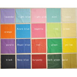 Cheap Solid Color 17gsm 33x33cm Disposable Paper Napkins Soft For Restaurant for sale