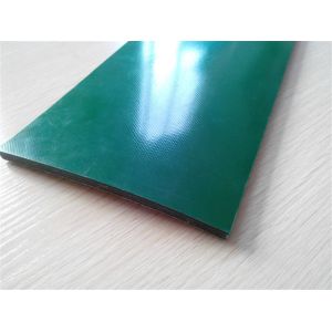 Polyurethane Flat Transmission Conveyor Belt Low Noise Non Conductive
