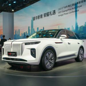 Top luxury Hongqi E-HS9 5-door 6-seat long range rechargeable vehicle High