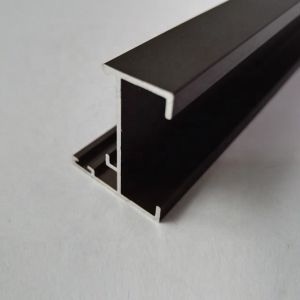 Sandblast Anodized Bronze Aluminium Profiles Smooth And Subtle Edges