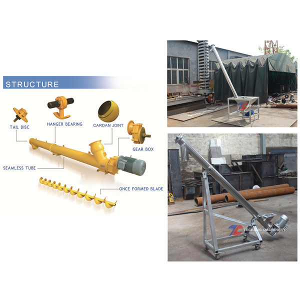 Quality LSY Series Inclined Auger Cement Screw Conveyor wholesale