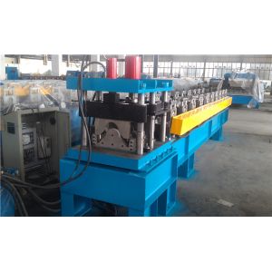 Metal Roof Cutting Ridge Cap Roll Forming Machine With PLC Control