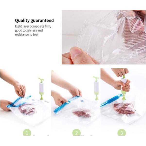 Meat Vegetable Fruit Keep Fres Kitchen Vacuum Bags Wrapper Packaging Storage Bag Roll Vacuum Food Sealer Saver Bag