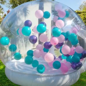 Clear Transparent Tent Inflatable Dome Bubble House for Balloons Flying Inside
