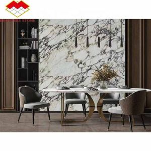 Decorative Wall Panel in Honed Viola Marble A Stunning Focal Point for Interiors