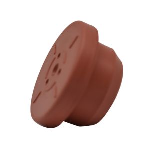 Brown Bromobutyl Rubber Stopper 32mm For Injection Liquid Seal