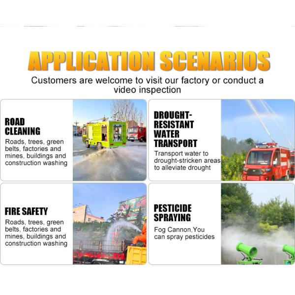 1.3 Ton High-Efficiency Small Electric Emergency Fire Truck with 25 Meters Fire Monitor Available for Sale