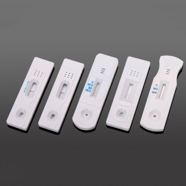 99% Accuracy Rapid Diagnostic Test Kit Plastic Empty Cassette 7mm