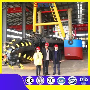 Cheap Full Payment Square or Round Ladder Shape Amphibious Cutter Suction Hydraulic Dredger for sale