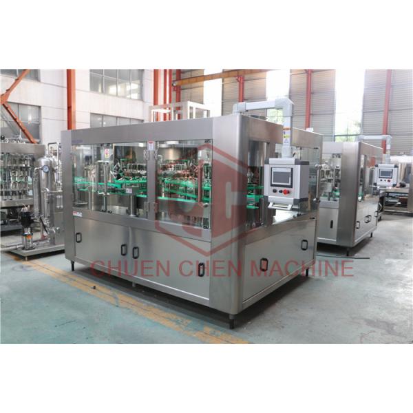 Olive Oil Glass Bottle Filling Machine Juice Processing Screw Capping