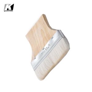 Staining / Painting Pure Bristle Bristle Paint Brushes 6'' Flat Beaver Tail