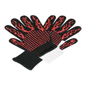 932 °F Heat Resistant Food Handling Gloves Aramid Fiber And Cotton Material