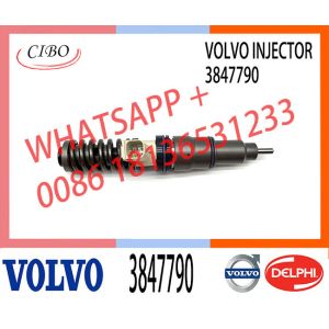 Common Rail Injector 33800 84820 213064073889619 3847790 For Hyundai D6CC Engine 33800-84820