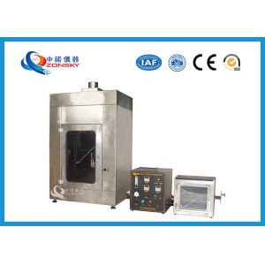 Wire Flammability Testing Equipment For 45 Degree Burning Characteristics