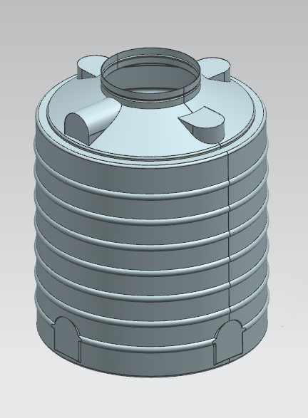 Quality Eight Hundred Liters Moulded Water Tanks Non Toxic Tasteless wholesale