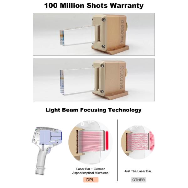 Direct Factory Supplier Lazer Hair Removal Machine Portable For Beauty Center Laser Hair Removal And Skin Rejuvenation