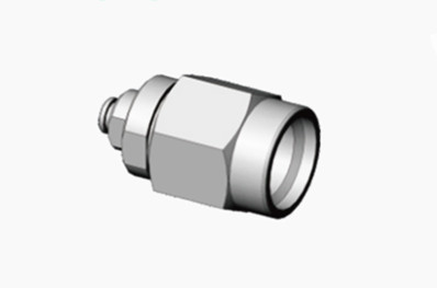K Type Straight RF Connector For UT-034 Cable With PTFE Insulator And Stainless