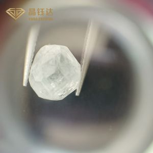 D E F Color VVS VS 12Ct 12.5Ct 13Ct HPHT Rough Diamonds For 4 Carat Polish