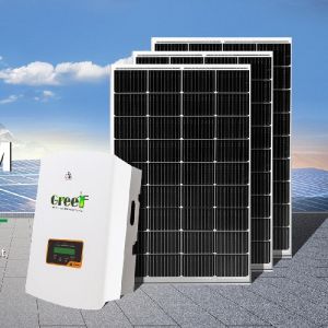 Effortless On Grid Monocrystalline Solar System with Monitoring