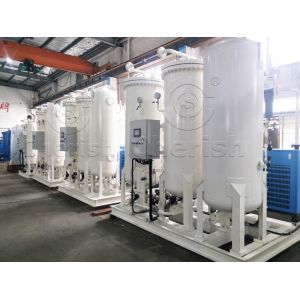 Cheap Vertical PSA Oxygen Gas Plant , Pure Oxygen Generator Machine Mode PO-48-93-6-A for sale