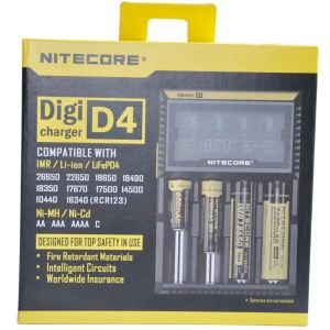 Cheap Nitecore D4 Flashlight Battery Charger EU/US Plug Intelligent Torch Battery Charger for sale