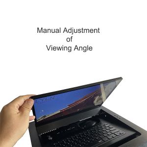 FHD Flip Up Motorized Monitor Conference Room Applied With Manual Function