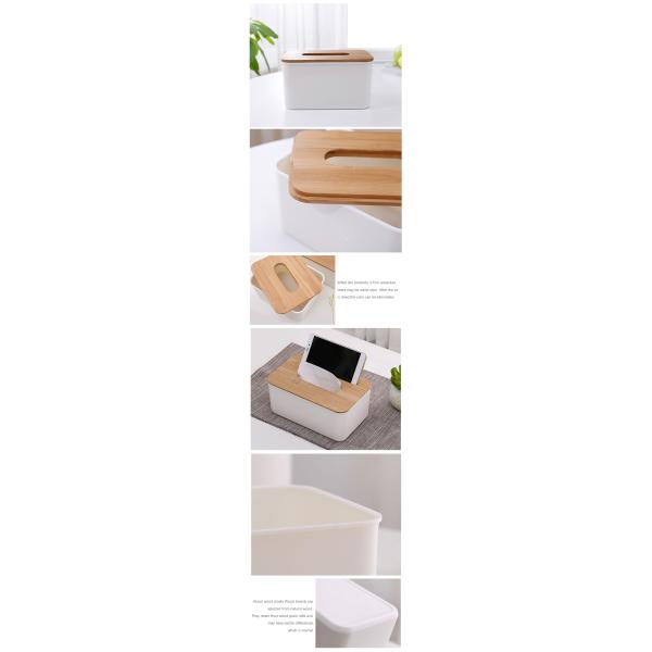 Plastics Car Napkin Box 13.5X13cm Car Dashboard Tissue Holder