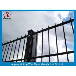 Durable Hot Dipped Coated Double Wire Fence for High Security Place