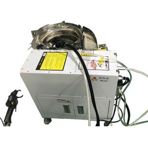 Cheap Adjustable 70N 80N Automatic Cable Tying Machine With Wheels for sale