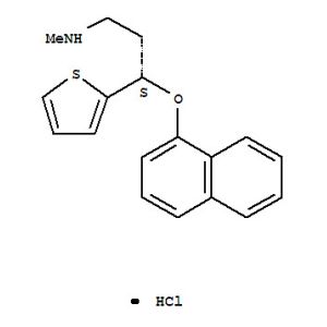 Cheap Duloxetine hydrochloride CAS NO.136434-34-9 C18H19NOS.HCl for sale