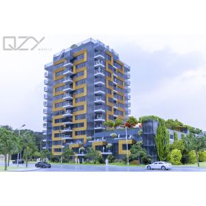 Westbank-1/100 Vancouver Richmond Appartment Model Architectural Physical Model