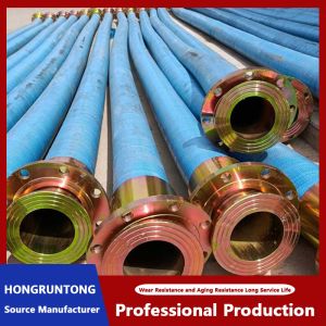 Discharge Hose Heavy Duty Reinforced Design High Flow Capacity Reliable Pressure