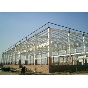 Fire Proof Quick Build Prefabricated Steel Structure Warehouse Moisture Proof