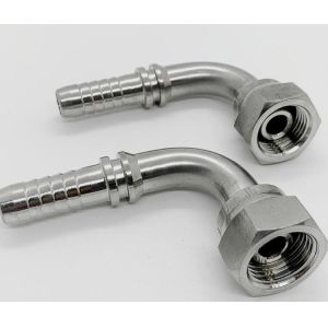 90 Deg Elbow Hydraulic Hose and Fitting Manufactur for Pipe Lines Connect from