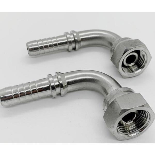 Quality 22691 Excavator Hydraulic Connector 90 Degree Elbow Bsp Female 60 Cone Standard Fitting wholesale